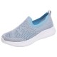 Women Casual Breathable Non-slip Mesh Cloth Slip-on Sneakers